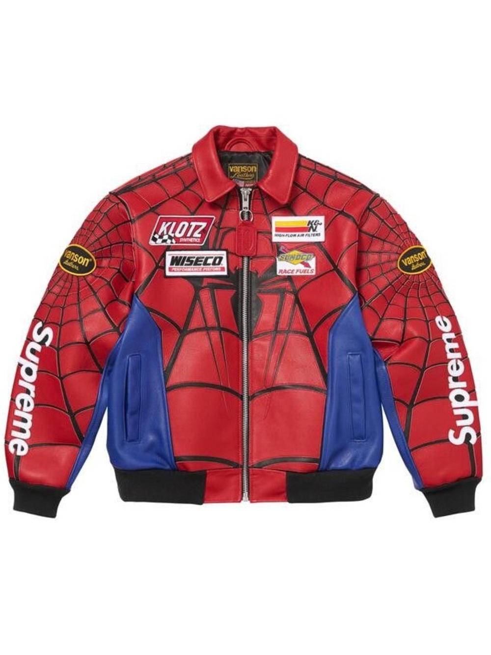 Supreme Vanson Leathers Spider-Man Jacket
Multicolor